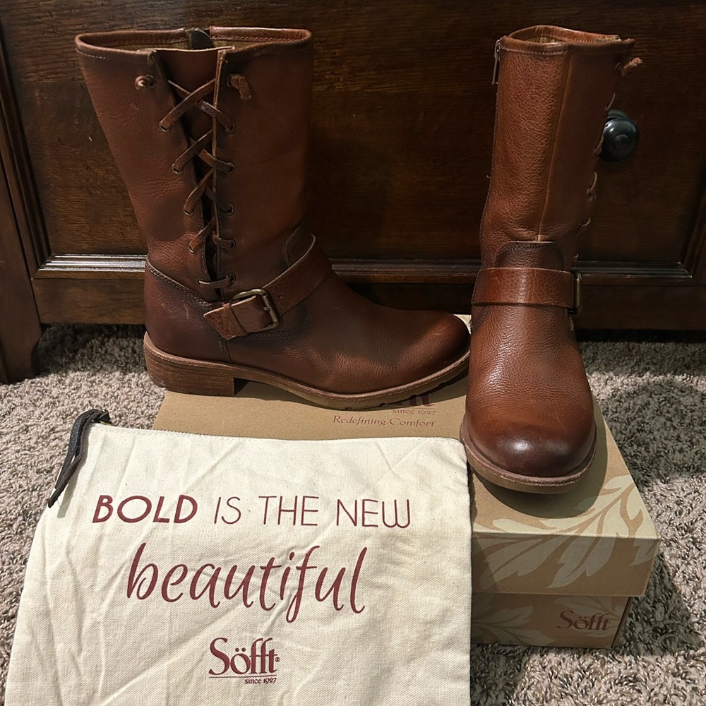 Sofft Belmont Leather Boots